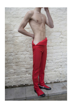 goldmalemodels:  riccardochiacchio: Kristoffer Hasslevall @ Elite London Photography and styling by Riccardo M. Chiacchio trousers by Riccardo M. Chiacchio, shoes David Ferreira  GMM