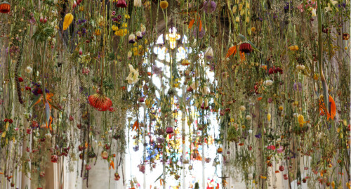 shaitea: aeolust: staceythinx: Hanging gardens by Rebecca Louise Law holy fuck Ohmy wow