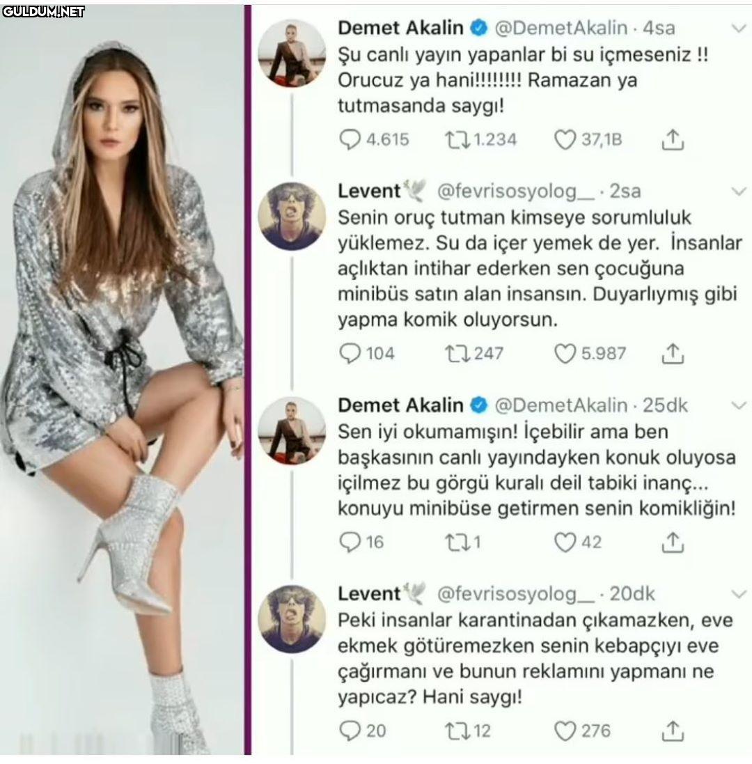 Demet Akalin Şu canlı...