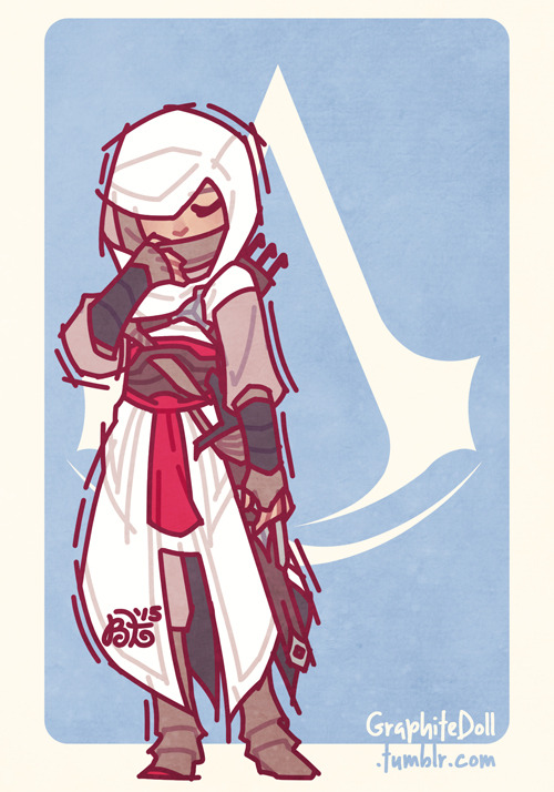 here! have some rule 63 assassins♥