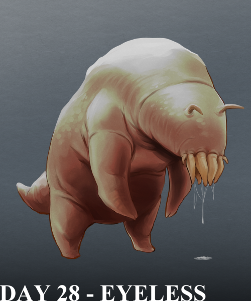 Monstober 2020 Day 27 - Alien Day 28 - Eyeless