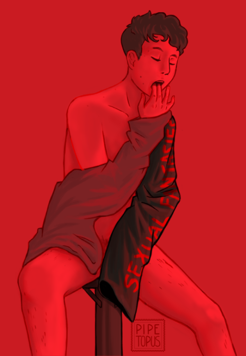 backin2009:  //slightly nsfw//  i got inspired by that aesthetic photo from Arca that Daniel liked o