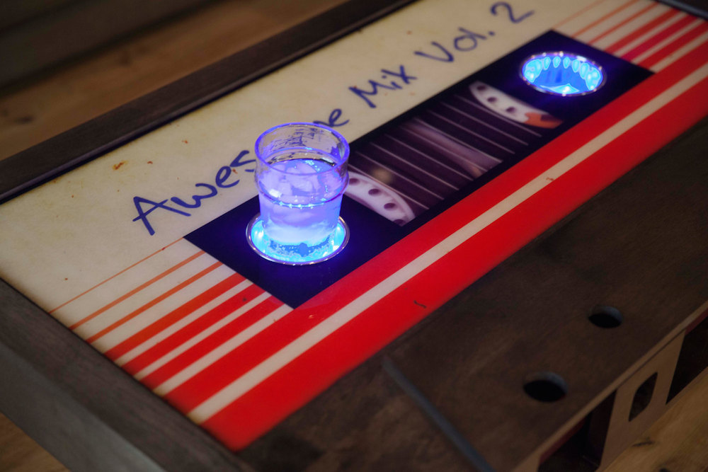 itscolossal:  Functional Mixtape Coffee Tables  