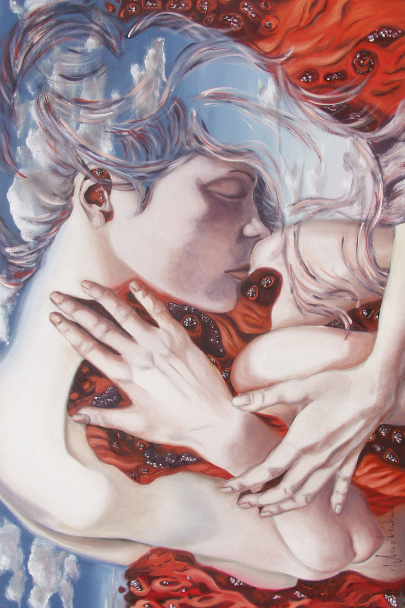 magrittee:  Brigit Wudenka McMullen - Of Lava, Sky and Tears