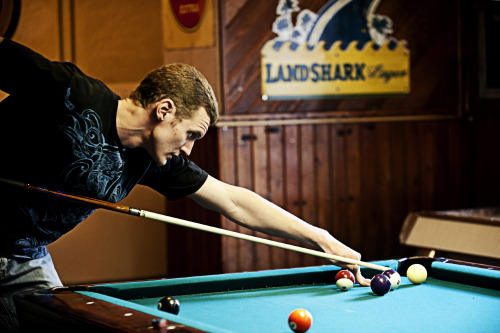 Shootin’ pool in the afternoon.Betsy Dougherty