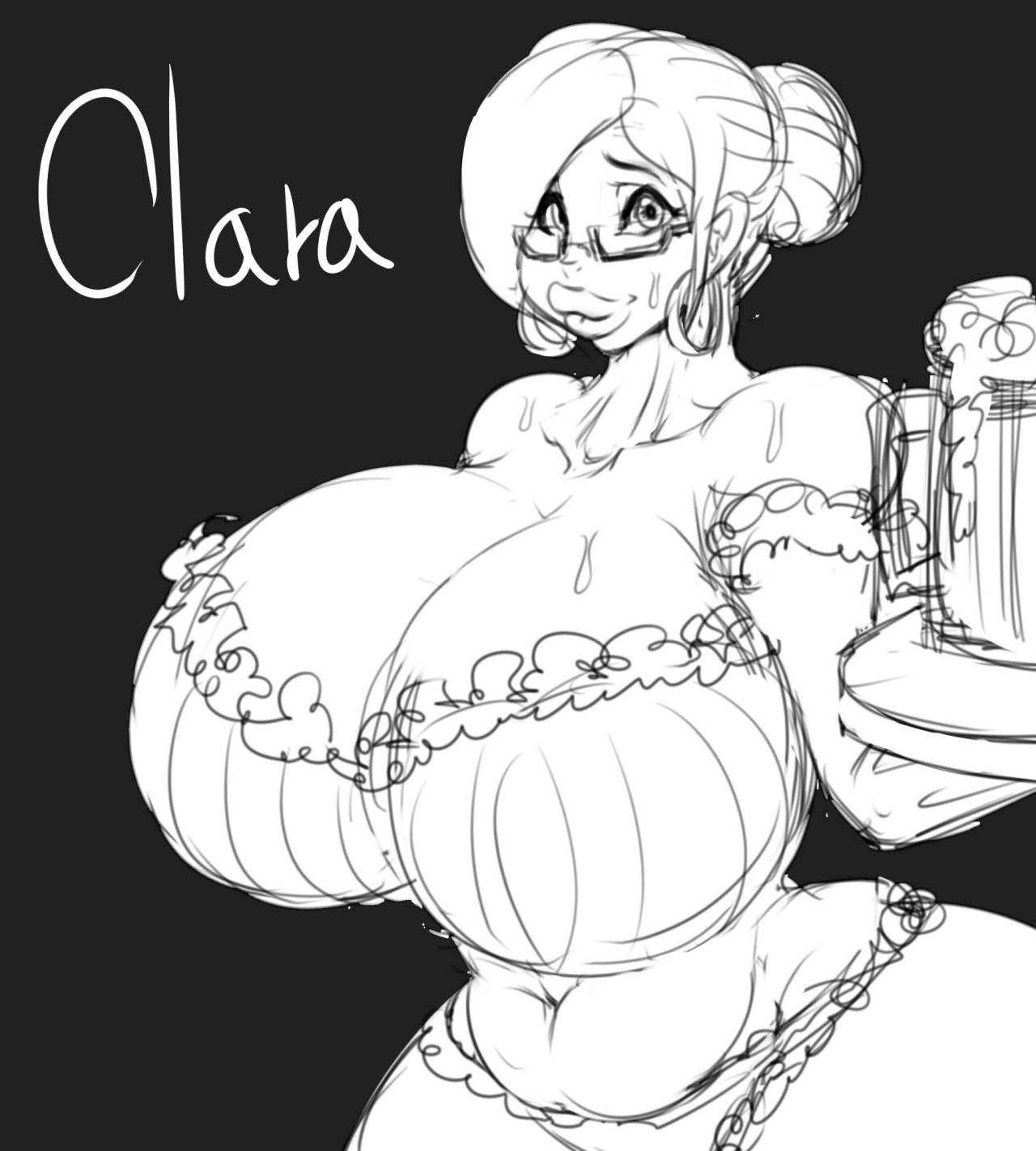 fedefyr:  ber00:  beer maid Clara  She came out so awesome berm! 