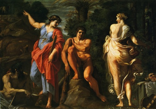 Hercules at the Crossroads by Annibale Carracci c. 1595oil on canvasMuseo di Capodimonte