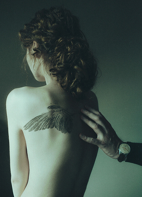 lespritdelescalier:  The Anatomy Lesson by laura makabresku on Flickr.