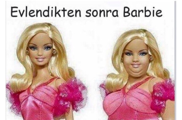 Normal barbie doll