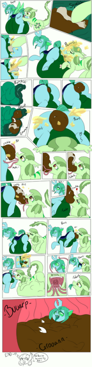 Another comic from a while back that i was kind of hesitant to post as the post vore play part of th