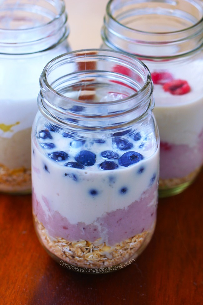 beautifulpicturesofhealthyfood:  Overnight Oats - 5 minutes to make….RECIPE