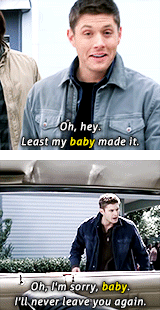 jaredandjensen - Dean + “Baby”