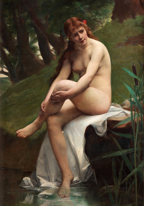 colourthysoul:Edvard Perséus - Nude model (1872)