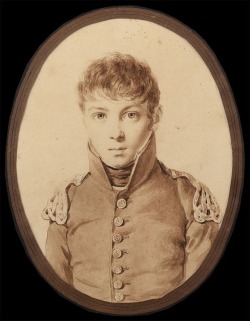 talleyrandsghost:Jean-Baptiste Isabey (1767-1855) Portrait of a boy