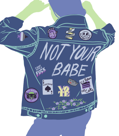 talk-nerdy-to-me-thyla: talk-nerdy-to-me-thyla:  pride jean jackets www.instagram.com/yellow