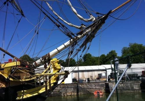 francis52600: L'Hermione parti pour les USA le 18.04.2015