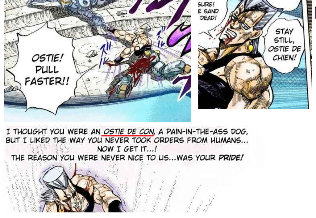 Jojo's Bizarre Adventure shatposts — got em