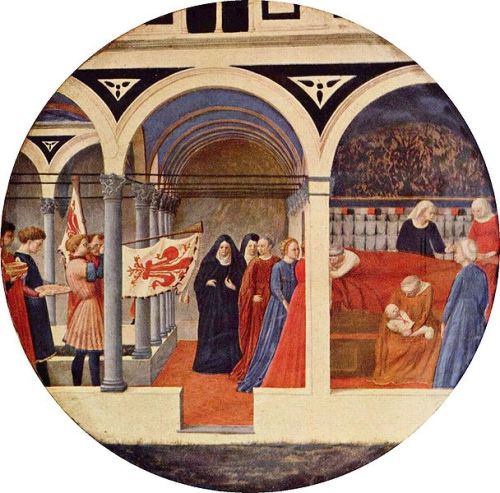 Desco da parto by Masaccio,1425-28
