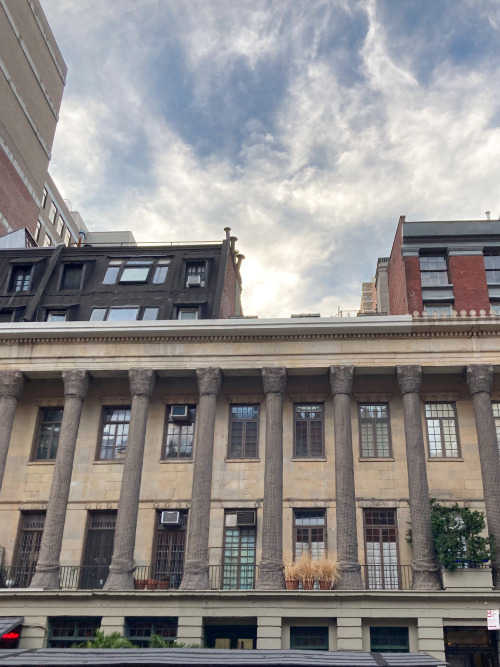 2022.06.18 // 16:33  working on some transcriptions at my new desk setup :))pic: lafayette ave., man