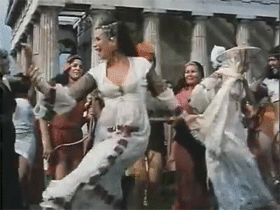 justagreekfilm:    Greek films that draw their themes and visuals from the antiquity:    Λυσιστράτη / Lysistrata (1972) by Giorgos Zervoulakos Lysistrata is based on the famous same-titled comedy by Aristophanes, featuring Tzeni Karezi in the