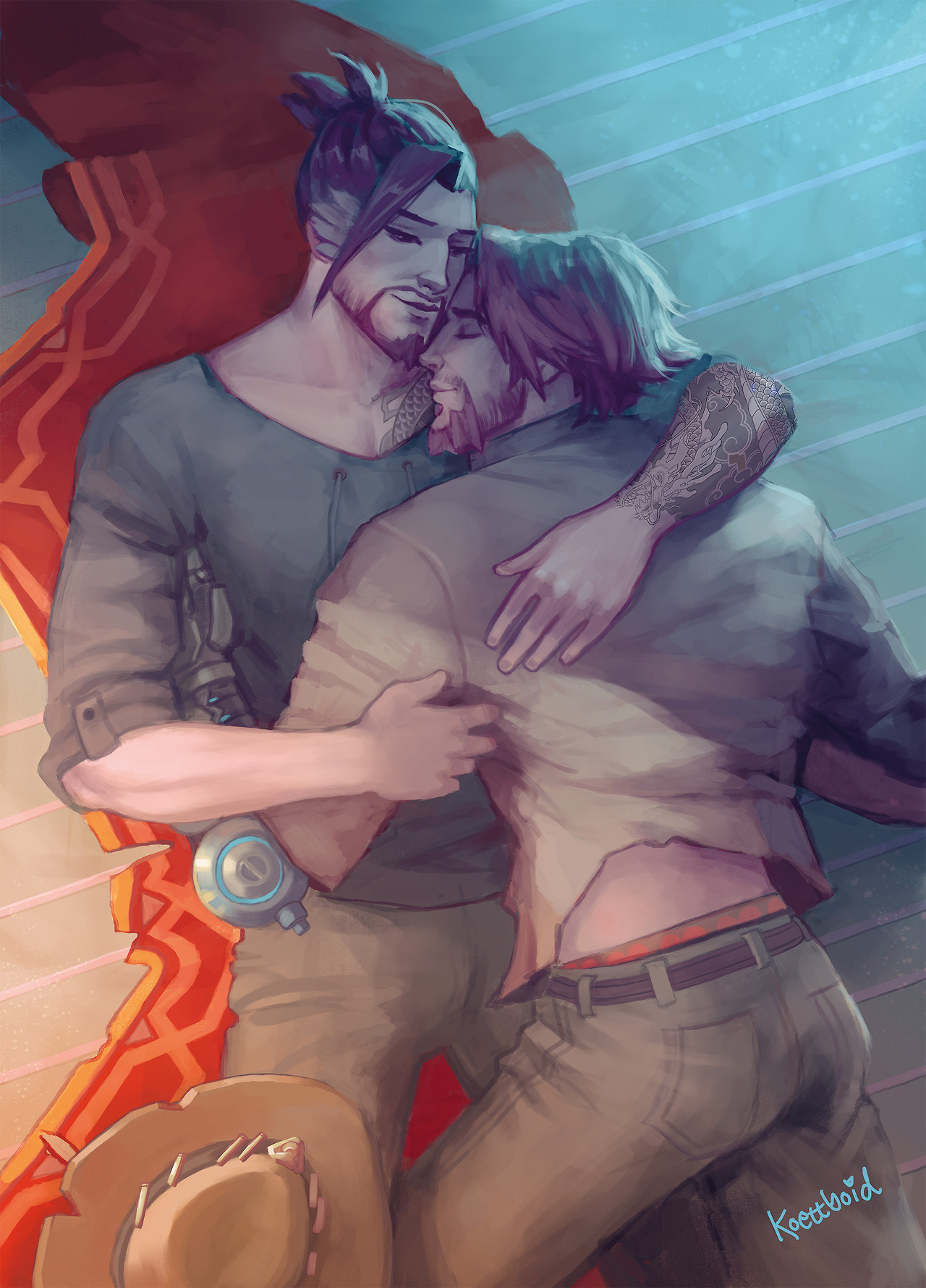 koettboid:  One of the illustrations I did for the McHanzine. Kudos to all the artists