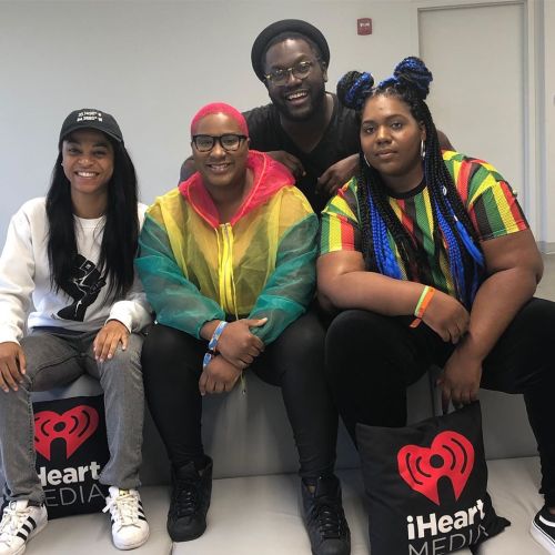 We had an awesome time at @iheartradio Today!!! Thank you @djjazzyt and @terryjonair for having us!!