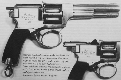 The Very Strange Landstad Revolver,Remember the Dardick of the 1960’s?  Incredibly the Dardick