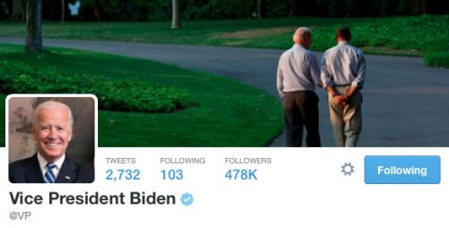 rift-master:allonsyforever:I like how our vice president’s twitter header is a picture of him 