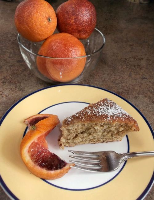 Italian Blood Orange Olive Oil Breakfast Cake recipe at Diane’s Food Blog