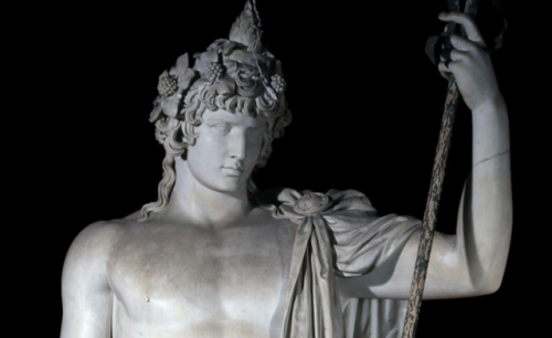 marmarinos:Detail of Antinous as Dionysus, 2nd century CE. Vatican Museums. Previously known as the 