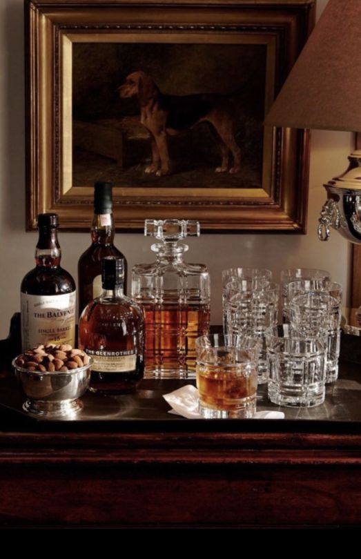 Classical Music, Whiskey On The Rocks, Greyhounds, Crackling Of The Fireplace, Emerald Green, Conversations,