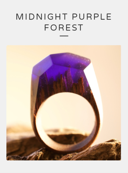 kylo-forever:  taurri:  All of the rings are handmade and unique. Made with fresh wood, jewelry resin and beeswax.   The rings are designed and made by Secret Wood exclusively.  http://woodring.bigcartel.com/products  SHUT UP AND TAKE MY MONEY 