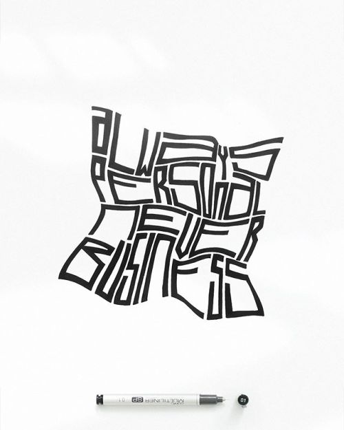 Another glitch experiment for the same typographic tshirt design. • • if you like this pos