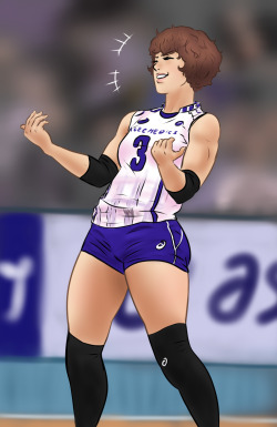 Franktoniusart:  Had A Lot Of Fun With This. A Photoset Of Shiho Yoshimura From The