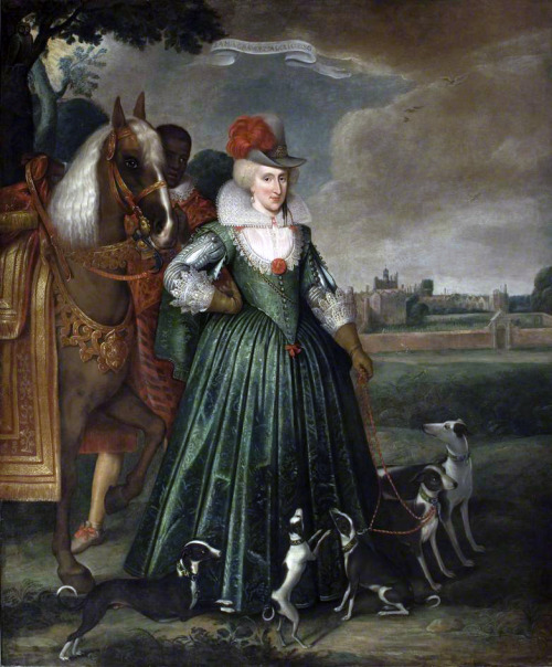  Anne of Denmark, Queen of England by Paul van Somer the Elder, 1617