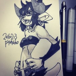 piyotycho:  Clawdia #clawdia