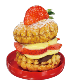 honeyrolls:Strawberry Mille Feuille / Chocolate Mille Feuille  