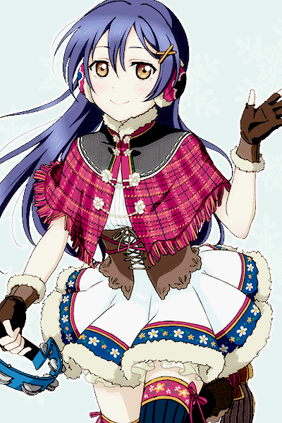 nihsikino:  μ’s SRs snow/winter set (½)