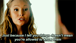 stefanandcaroline: get to know me meme: [1/20] female characters     → caroline