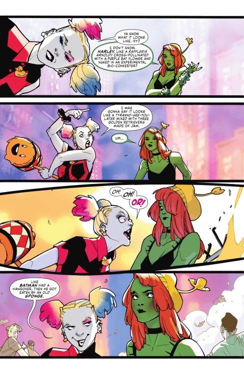 fairymascot:harley and ivy’s story in dc