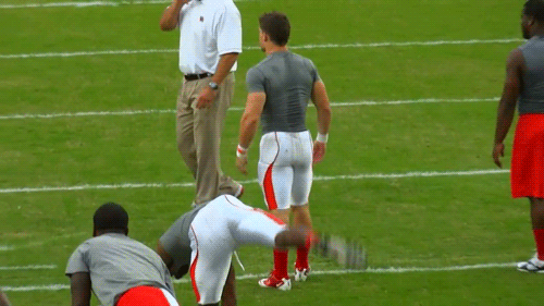 Houston Cougars  Warmup’s over? Lets go then… 