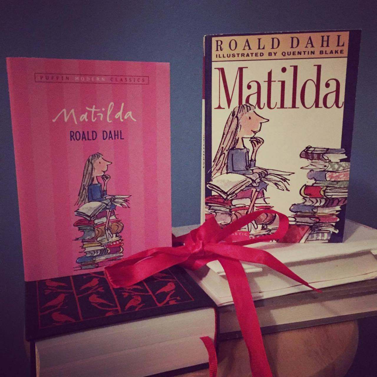 While Reading and Walking — This year, I reprised my role as Matilda for  my