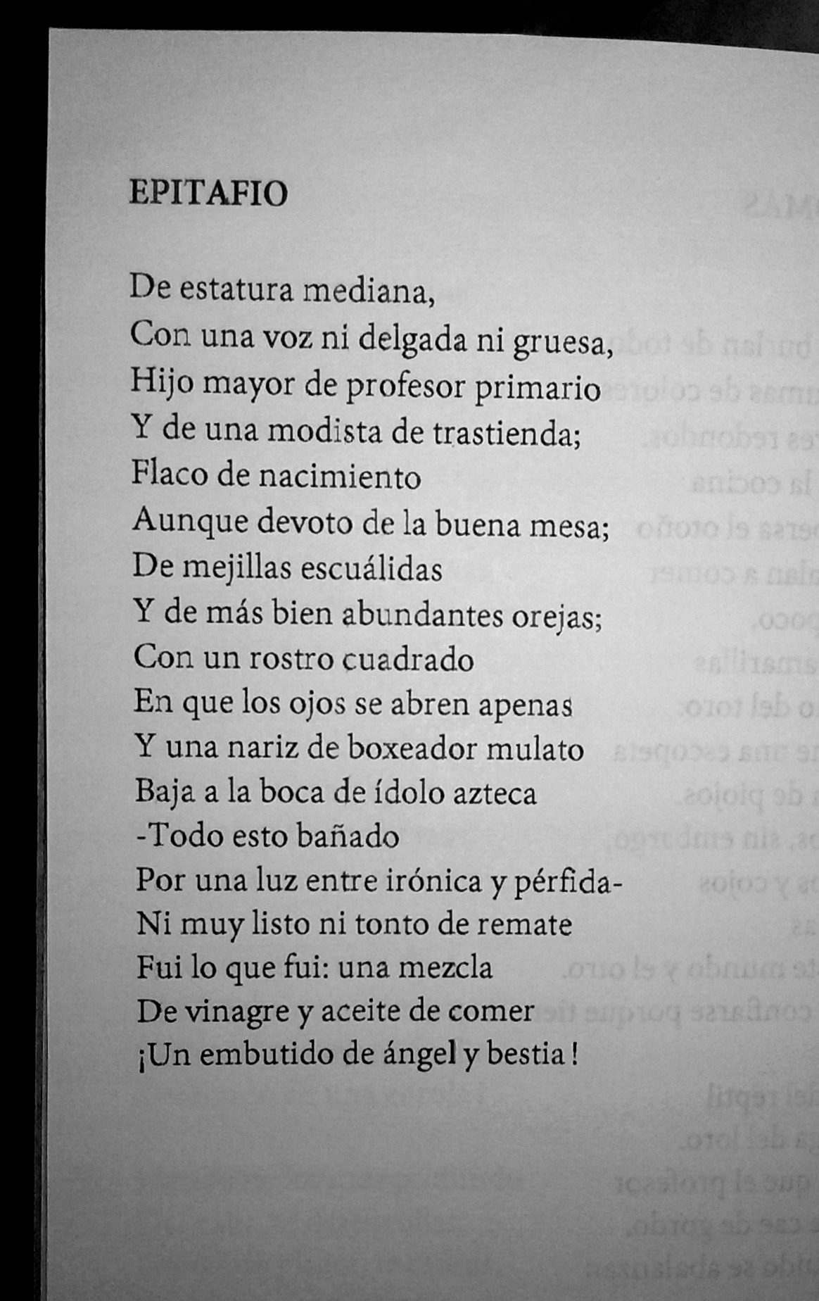 VUELTA y GIRO — Poemas y antipoemas I Nicanor Parra.