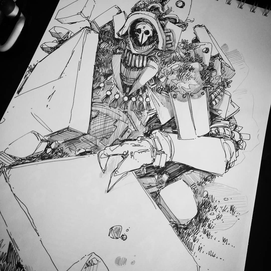 artbytal:  Places beyond the border, the hold creatures beyond our understanding.