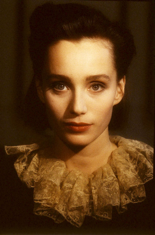 mabellonghetti:Kristin Scott Thomas photographed by Marianne Rosenstiehl, 1980′s