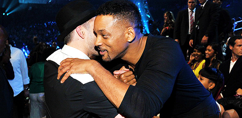 feyminism-blog:  Justin Timberlake and Will Smith at the 2013 MTV Video Music Awards  