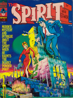 The Spirit No.2 (Warren, 1974). Cover art