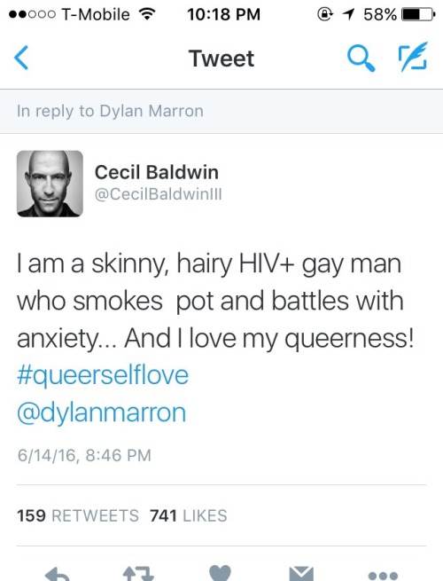 i-am-incontrol:  These two guys are honestly so cool. They are great inspirations and just amazing people in general. Thank you @dylanmarron and @CecilBaldwinIII for starting this hashtag. Your two truly are amazing people. I love you!