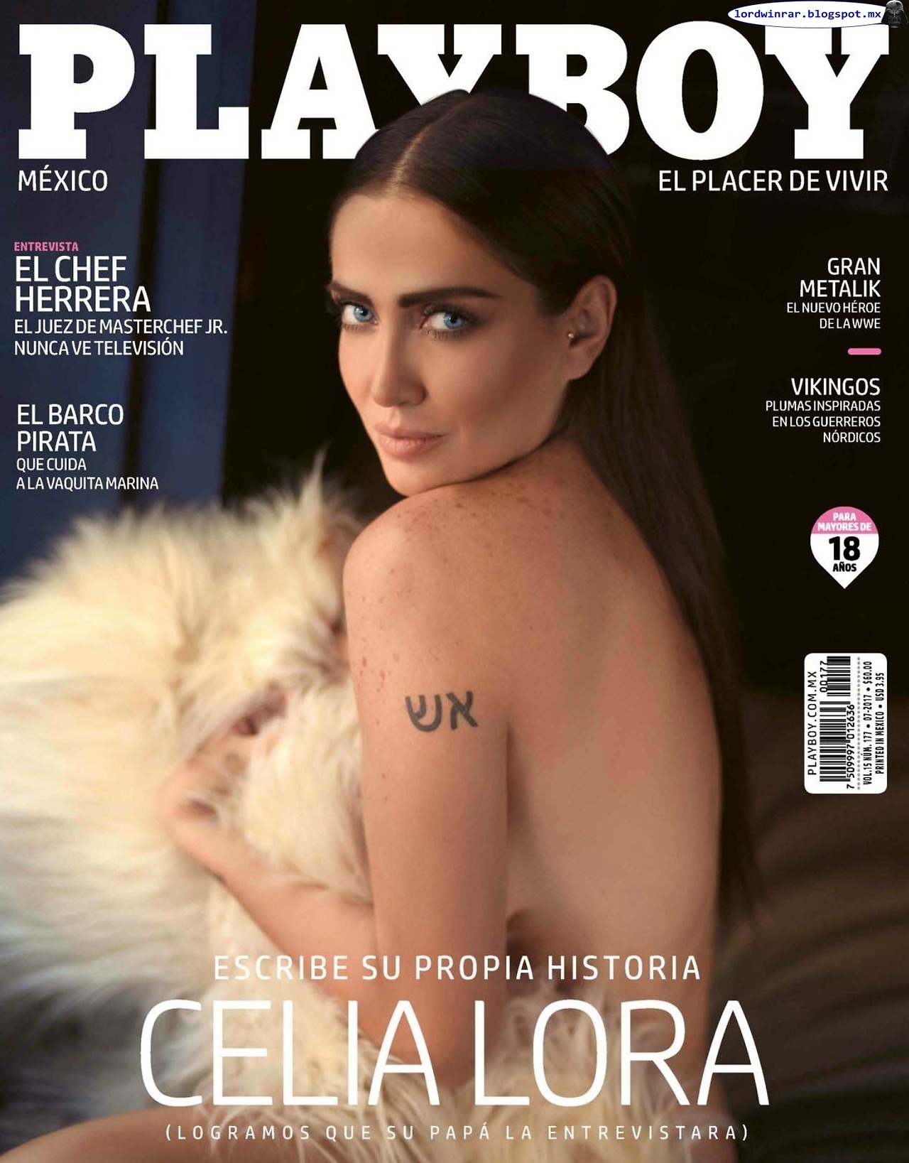   Celia Lora - Playboy Mexico 2017 Julio (49 Fotos HQ)Celia Lora desnuda en la revista