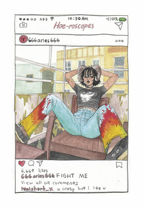 ☼ Hoe-roscopes: The Signs as Insta-Thots ☽ the book! This series was really fun to make. I